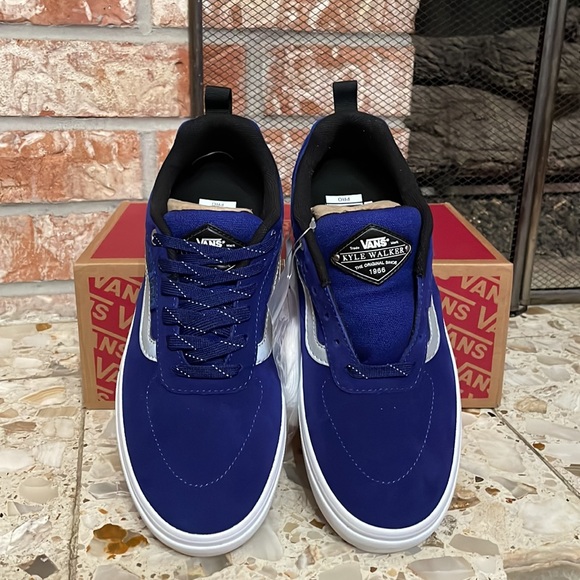 Vans Kyle Walker pro Reflective Blue Print True white - Picture 3 of 10